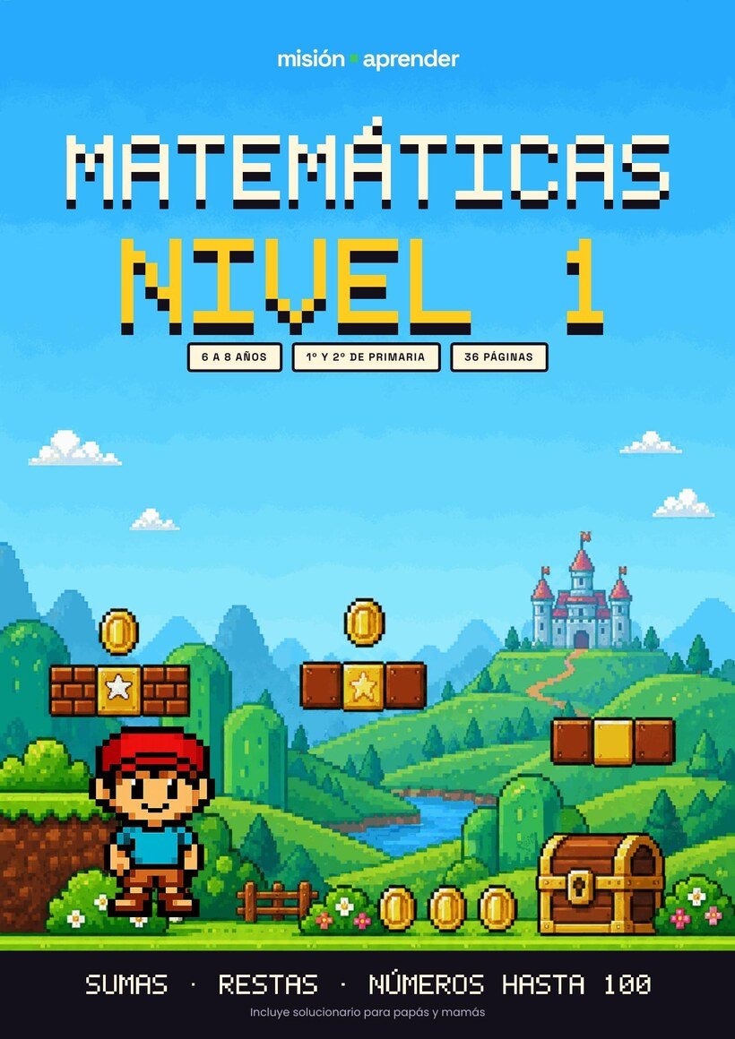 Portada de Matemáticas Nivel 1